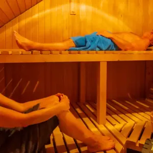 Relaxen in Sauna